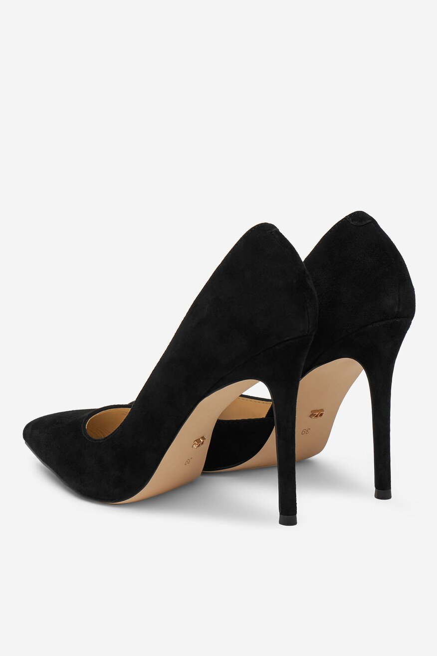 Pantofi cu toc DeeZee NEGRU - 5906751123072
