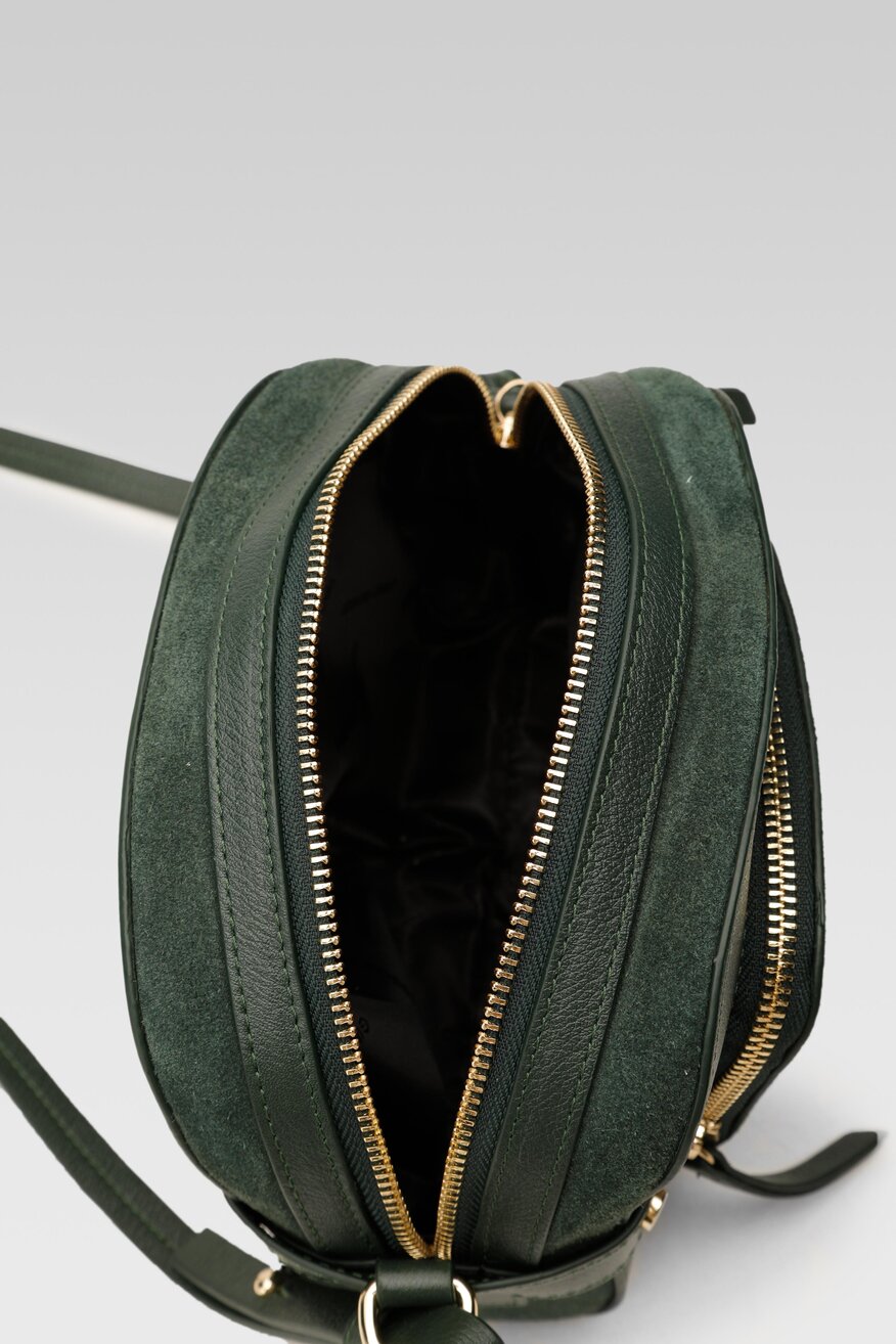 
                Gino Rossi - Torebka skórzana zielona - 5904248102012