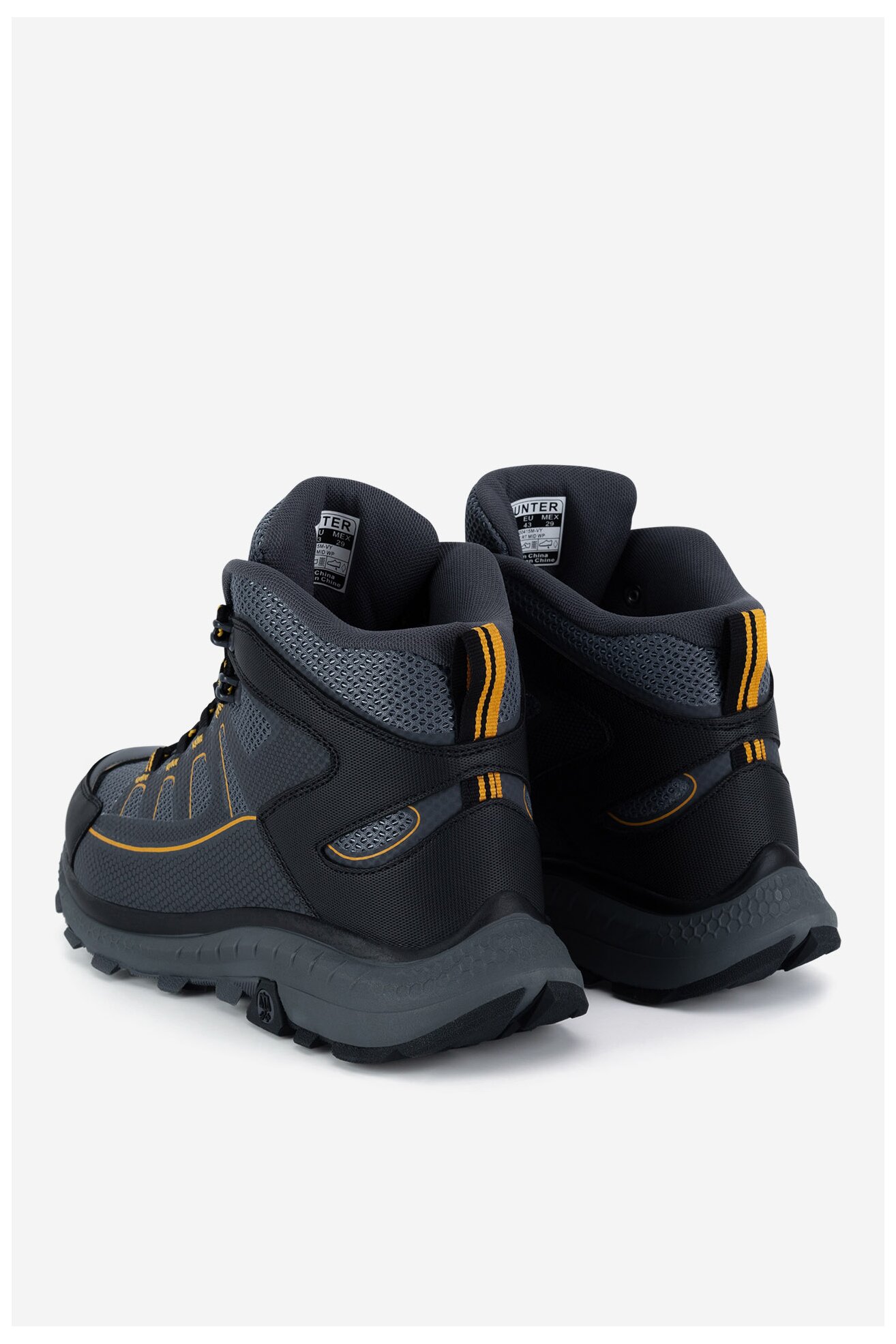 Túracipő HUNTER PEAK RT MID WP SZÜRKE