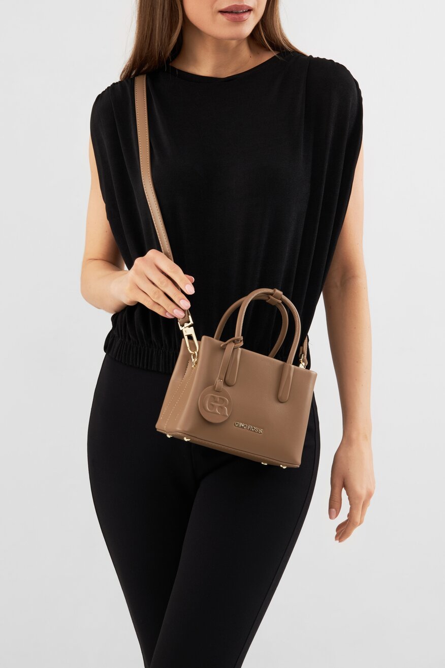 Torebka Gino Rossi OJ-82714 Beżowy ciemny - CCC.eu