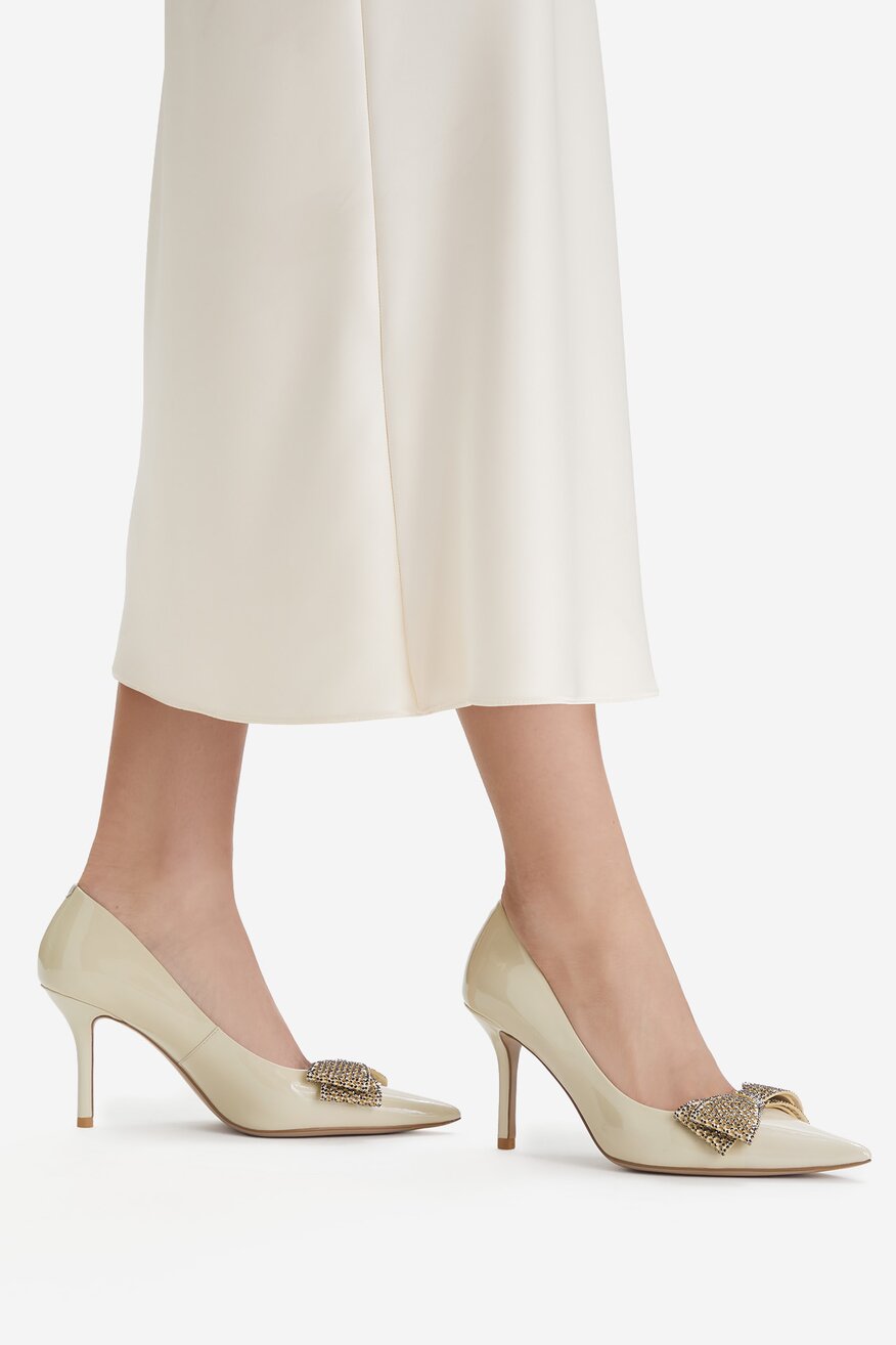 
                EVA MINGE - Czółenka skórzane - 5906751676776