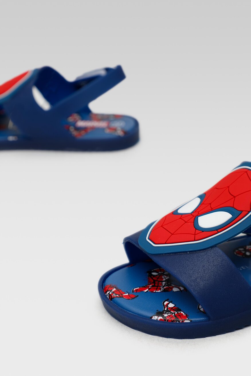 
                Spider-Man - Sandały z printem granatowe - 5904248574925