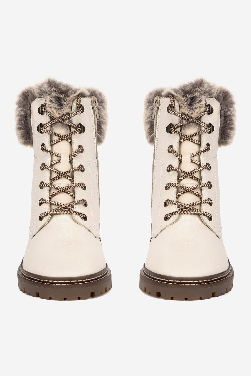 
                Remonte - Trzewiki skórzane ocieplane - 2230068905971