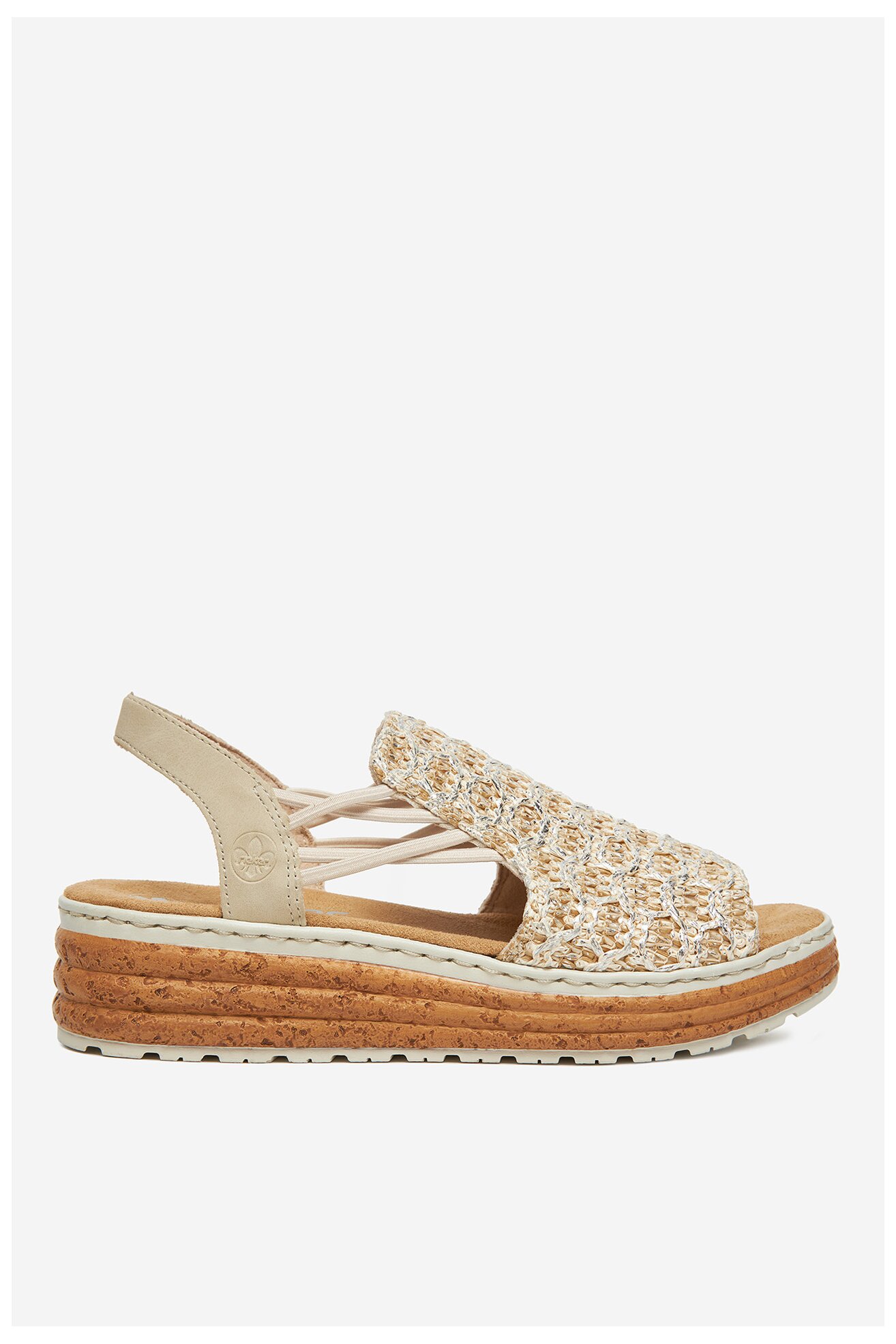 Sandały Rieker CEO-62741-60 Beżowy