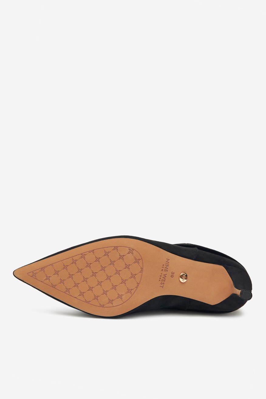 Kotníková obuv NINE WEST ČERNÁ - 5906751361054