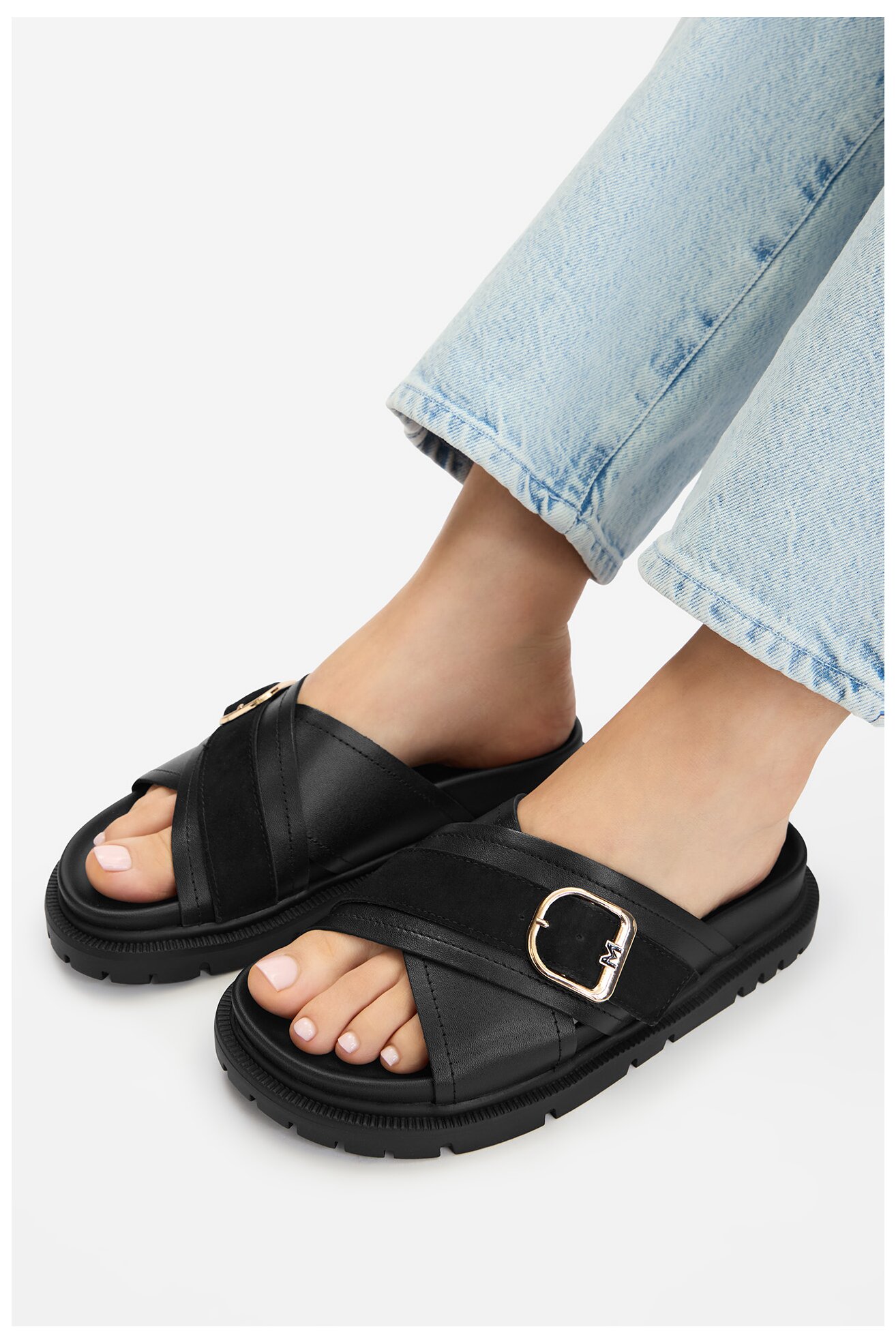 Klapki Mexx EO-HY25006-7 Czarny