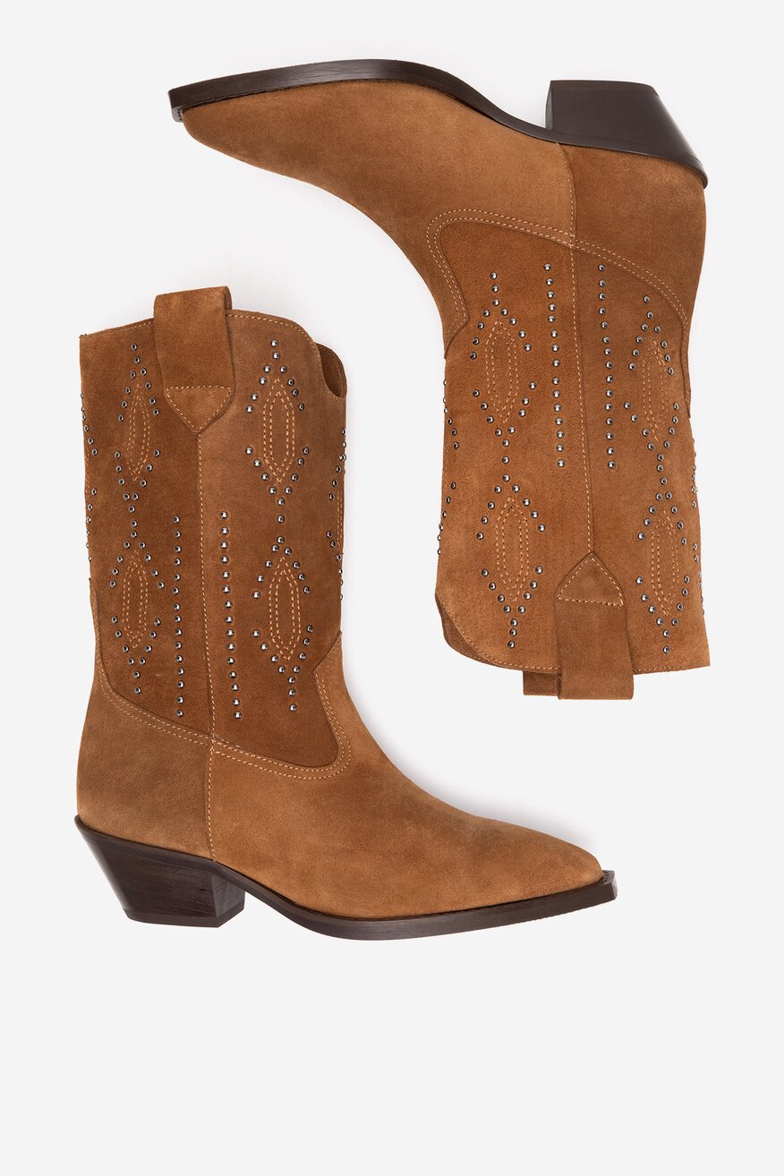 
                Badura - Kowbojki skórzane - 5905588818342