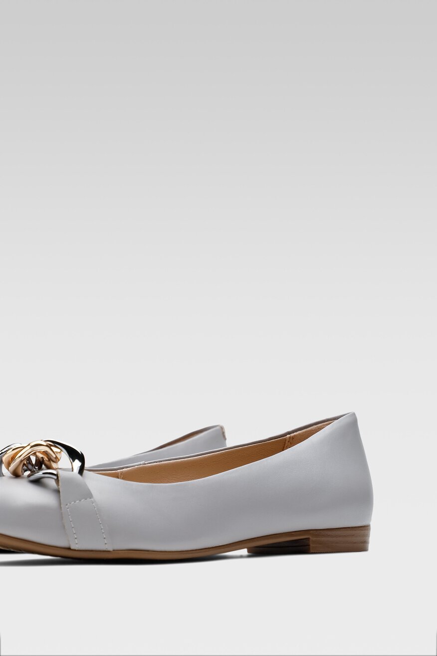 Lasocki - Baleriny skórzane - 5904862591261