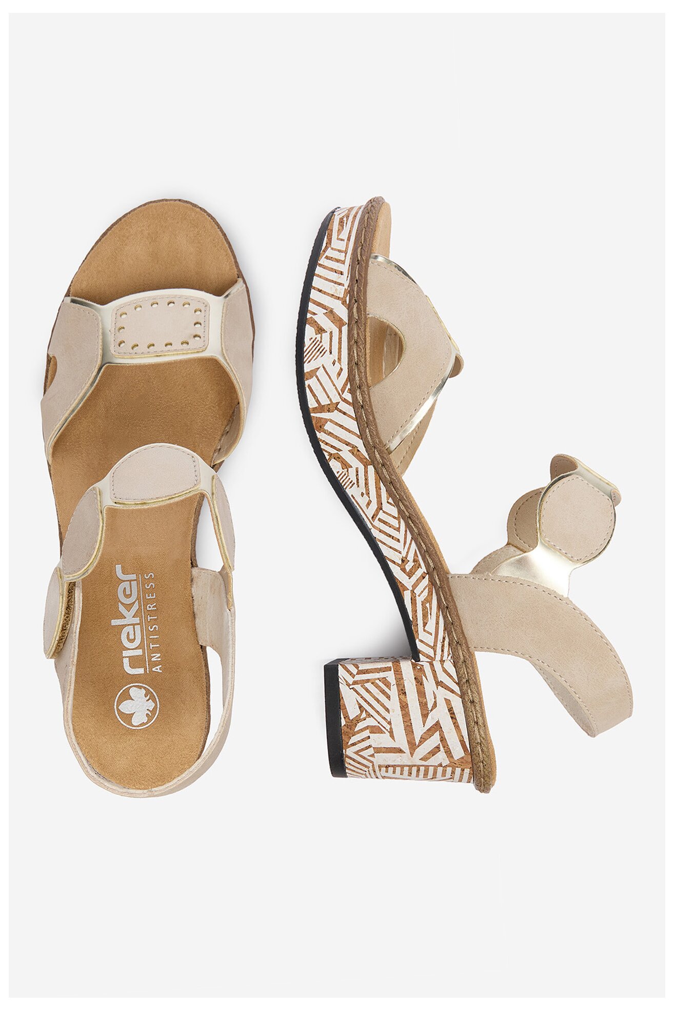 Сандали Rieker CEO-63876-62 БЕЖОВ