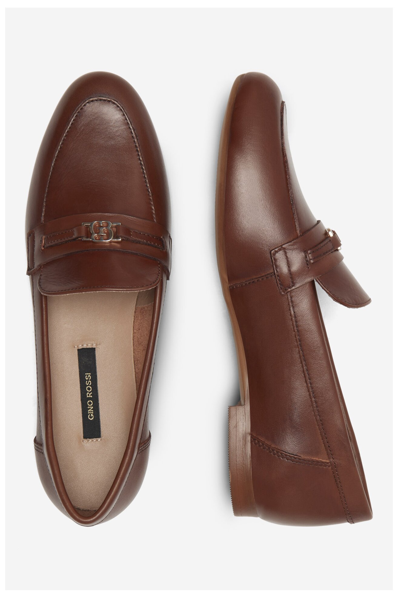 Mokaszin Gino Rossi AMBER-23453PE CAMEL