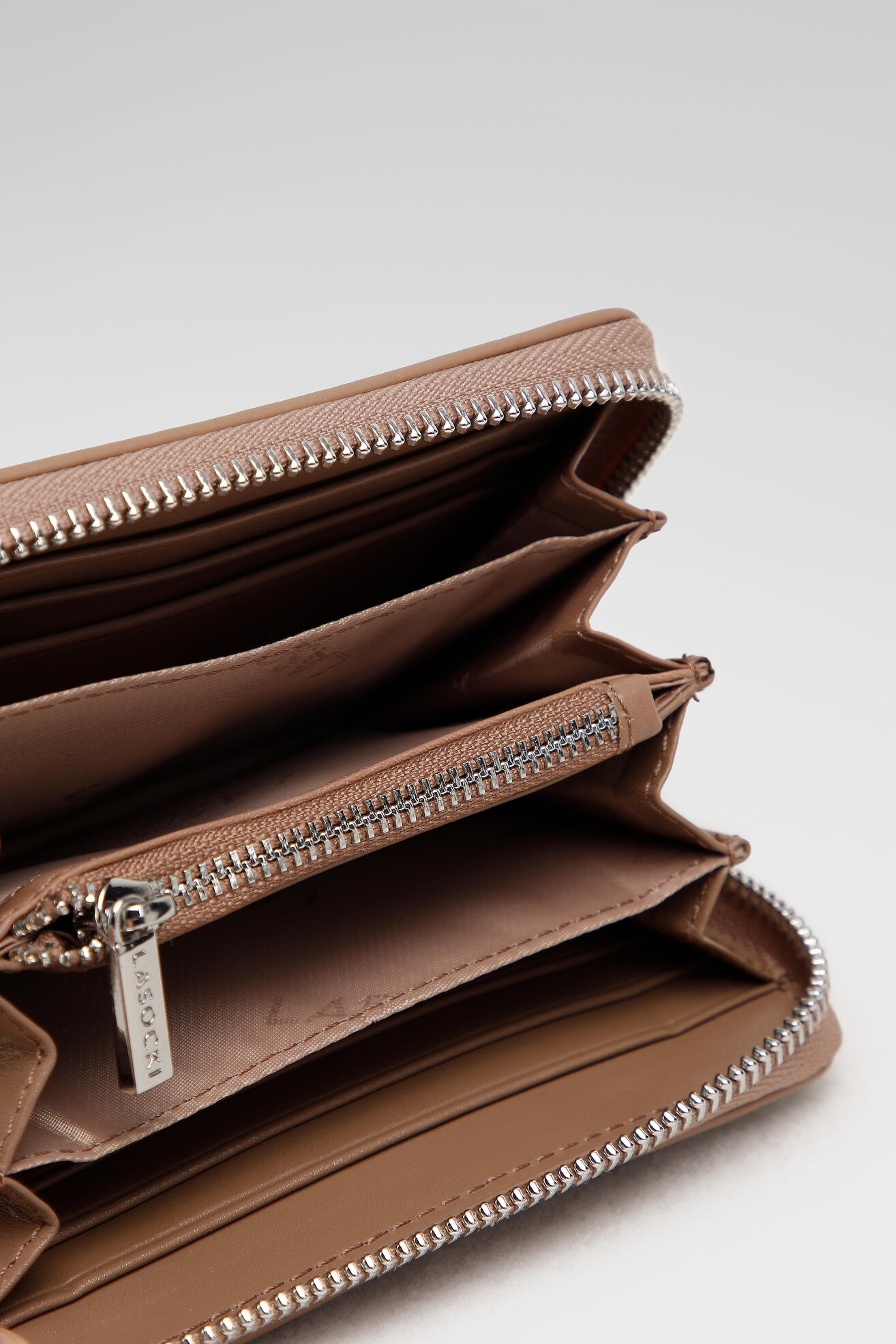 Portfel damski Lasocki 2W1-014-AW21 Beżowy