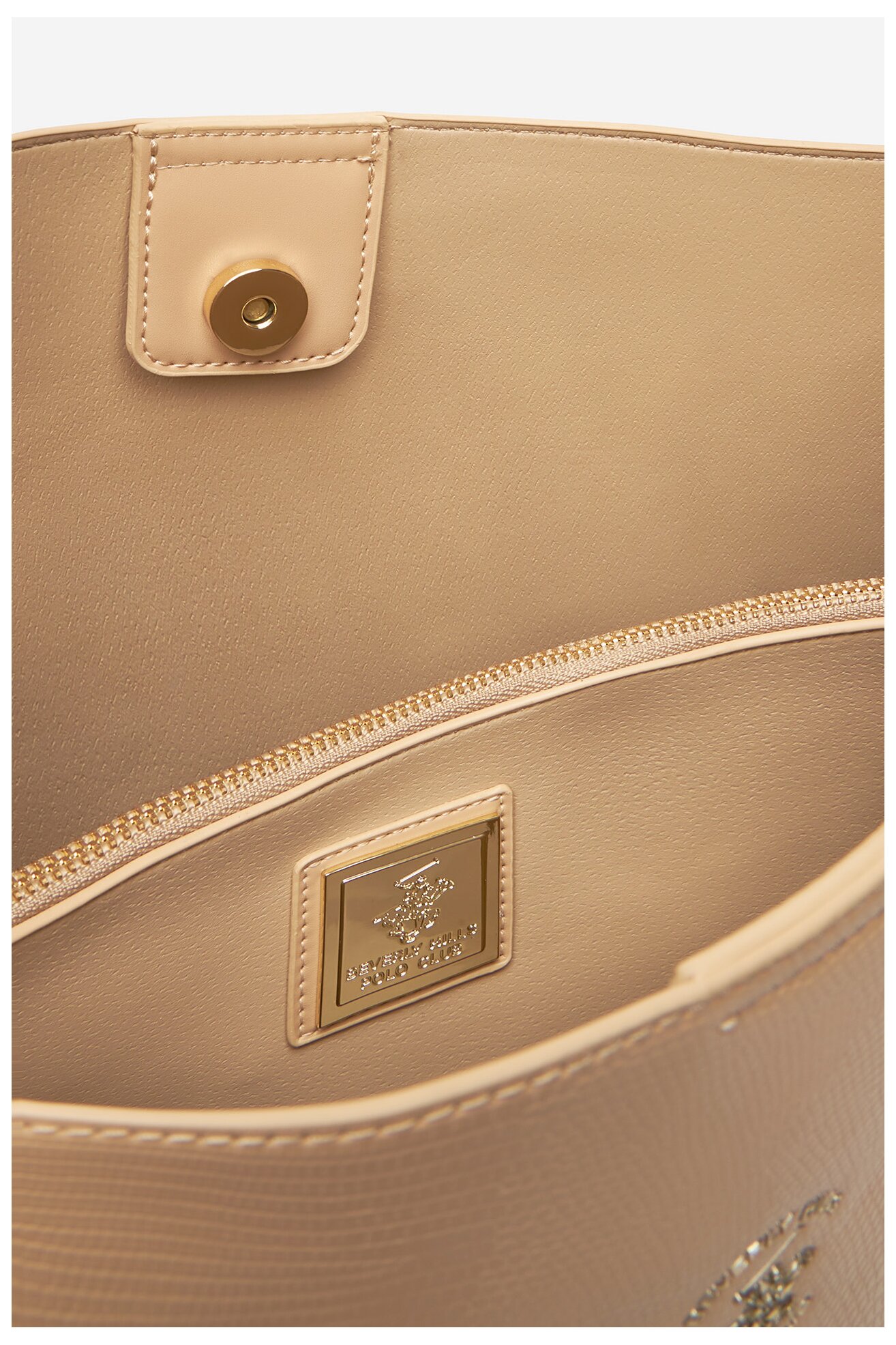 Geantă de mână Beverly Hills Polo Club BHPC-W-05-A23 BEJ