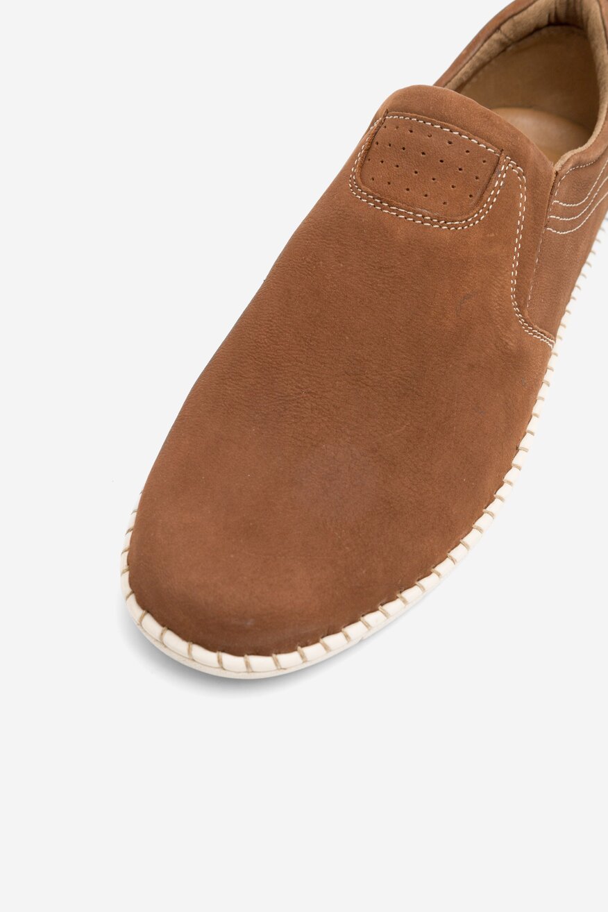 
                Sergio Bardi - Półbuty skórzane wsuwane - 5904862785127