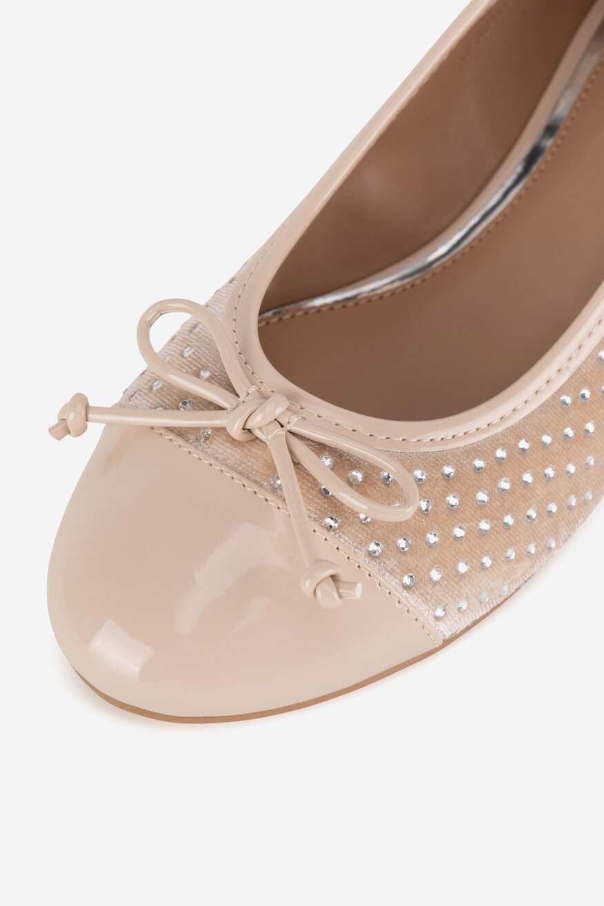 Pantofi cu toc NINE WEST BEJ - 5905588889632