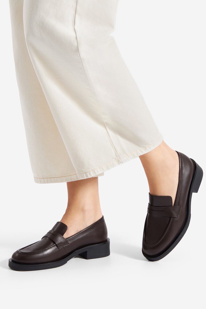 Gino Rossi - Loafersy skórzane - 5905588829584