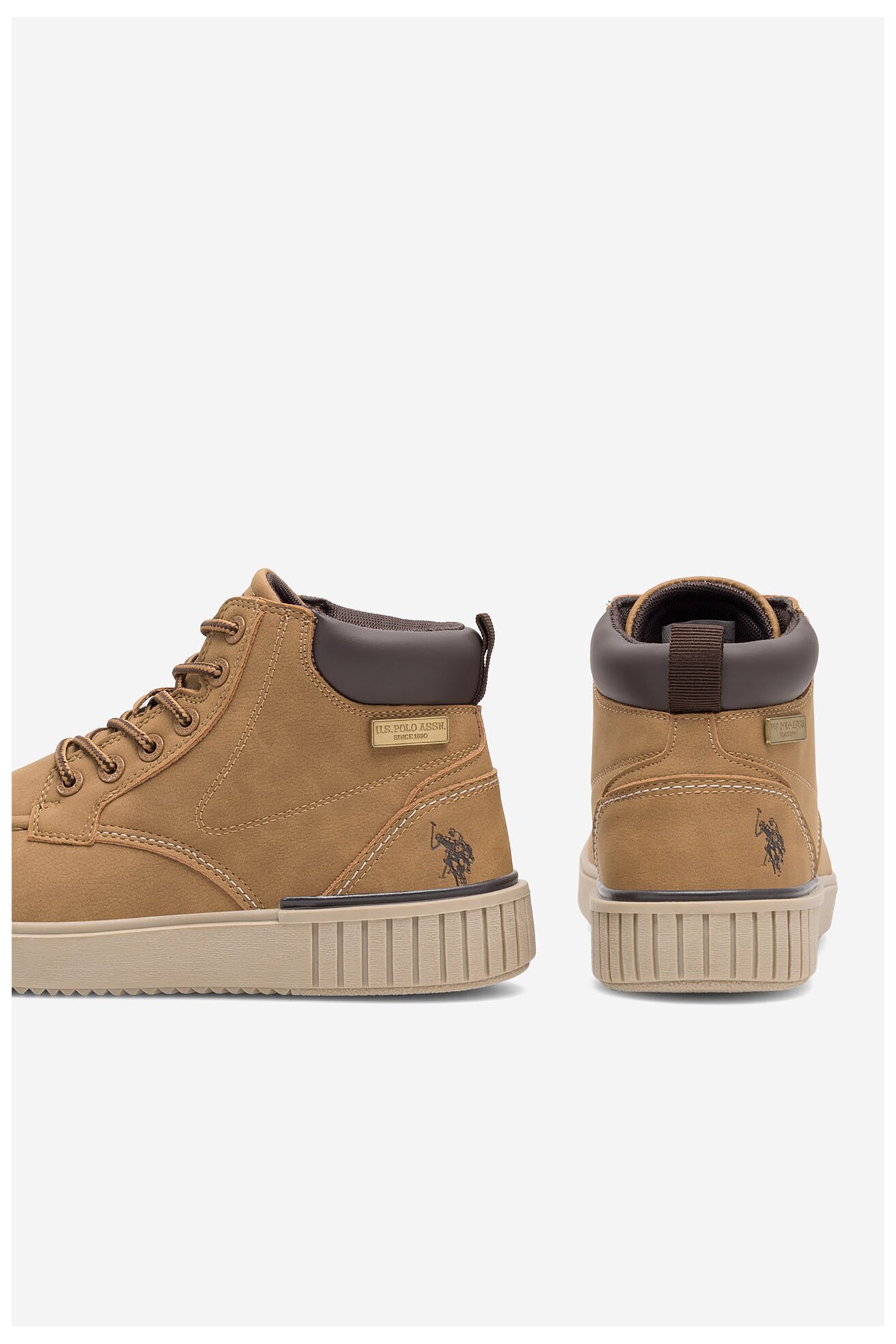 Боти U.S. POLO ASSN. PYRO002M/CUY1 КАФЯВ
