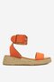 Sandály DeeZee QS276-1 ORANŽOVÁ