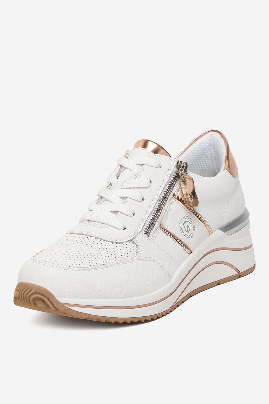 
                Remonte - Sneakersy skórzane - 2230092742276