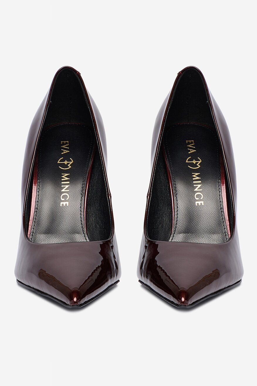 
                EVA MINGE - Szpilki skórzane - 5906751457290