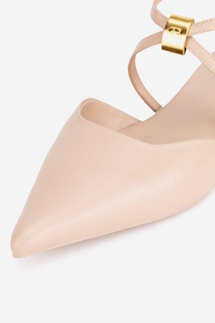 
                Gino Rossi - Baleriny skórzane - 5905588588610