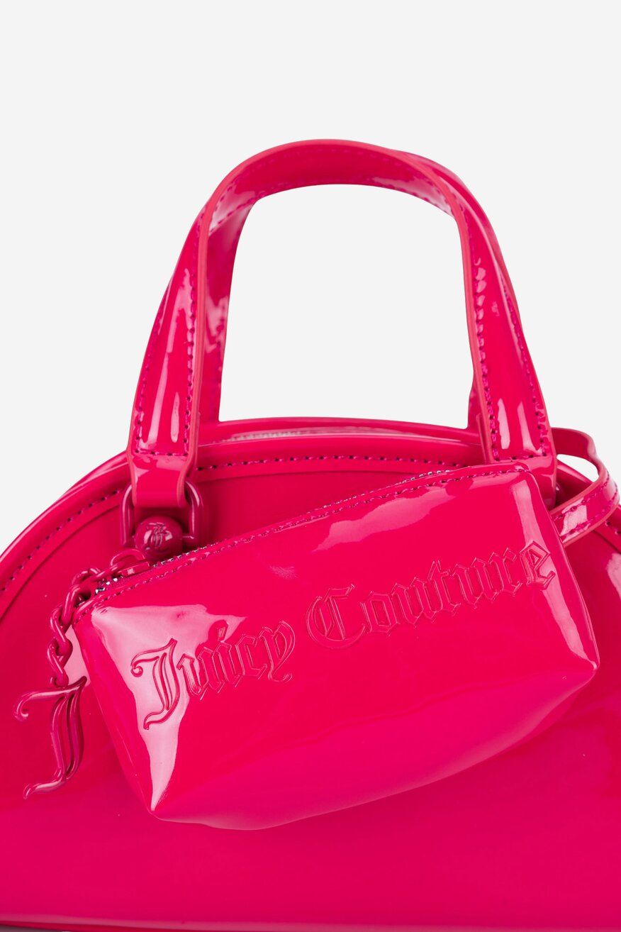 Дамска чанта Juicy Couture ТЪМНОРОЗОВ - 5905588971634