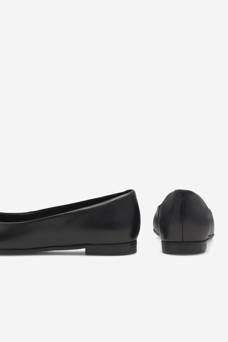 
                Sergio Bardi - Skórzane baleriny - 5905588342779