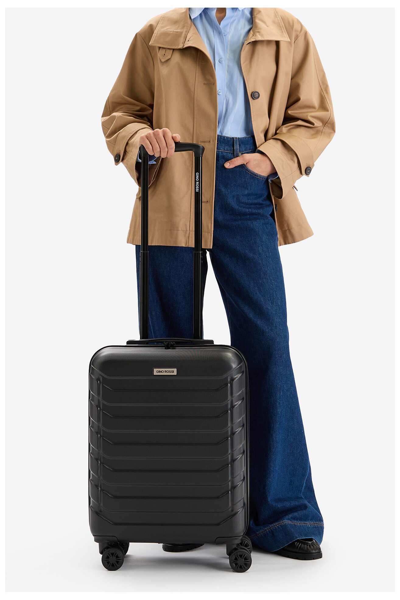 Kofer Gino Rossi C-GIN-S-001-05-BLACK CRNA