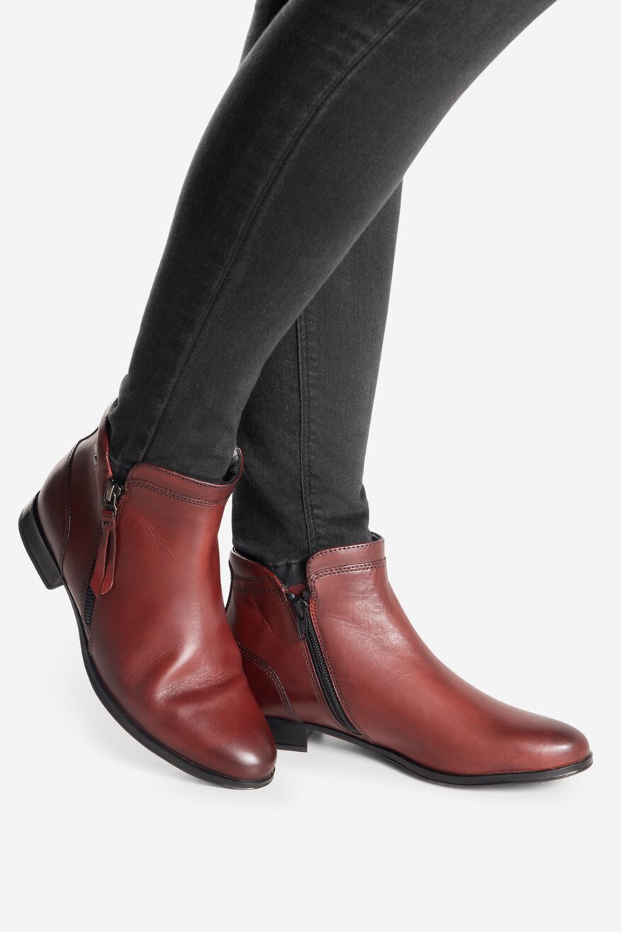 
                Lasocki - Botki skórzane - 5905588736035