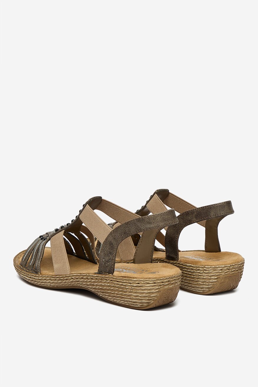 
                Сандали Rieker ТЪМНОСИВ - 5906751826614