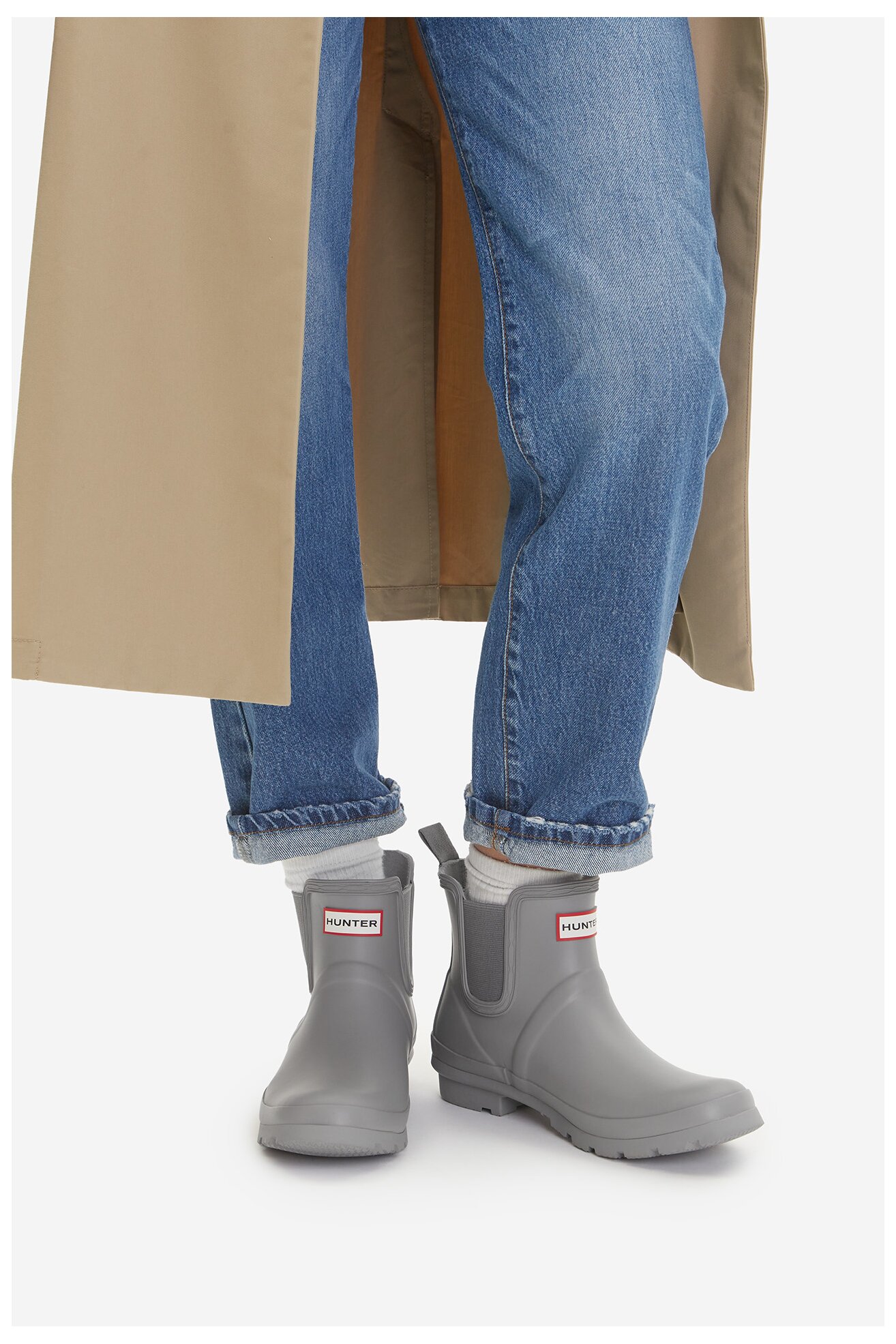 Gumene čizme HUNTER HFW-001 SIVA
