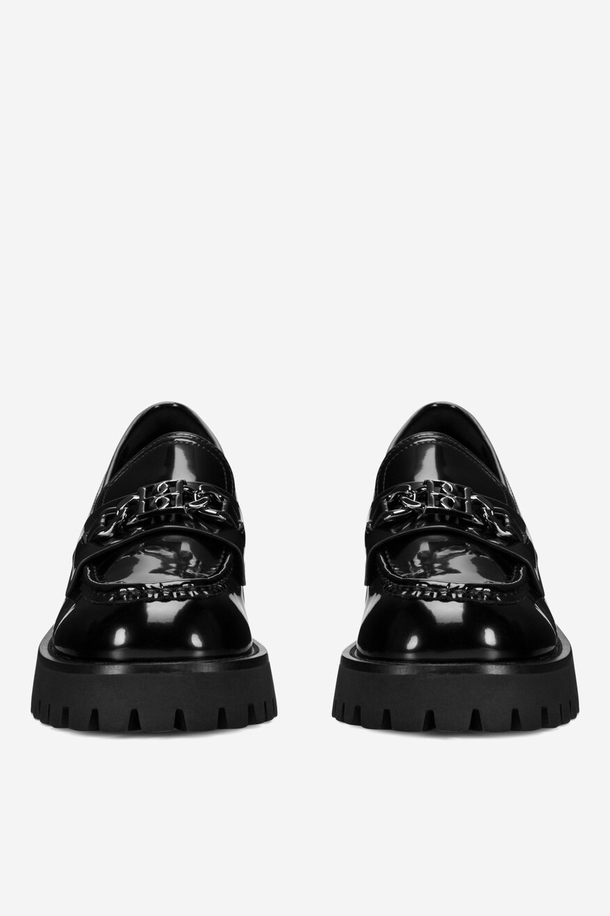 Badura - Loafersy skórzane - 5905588882978