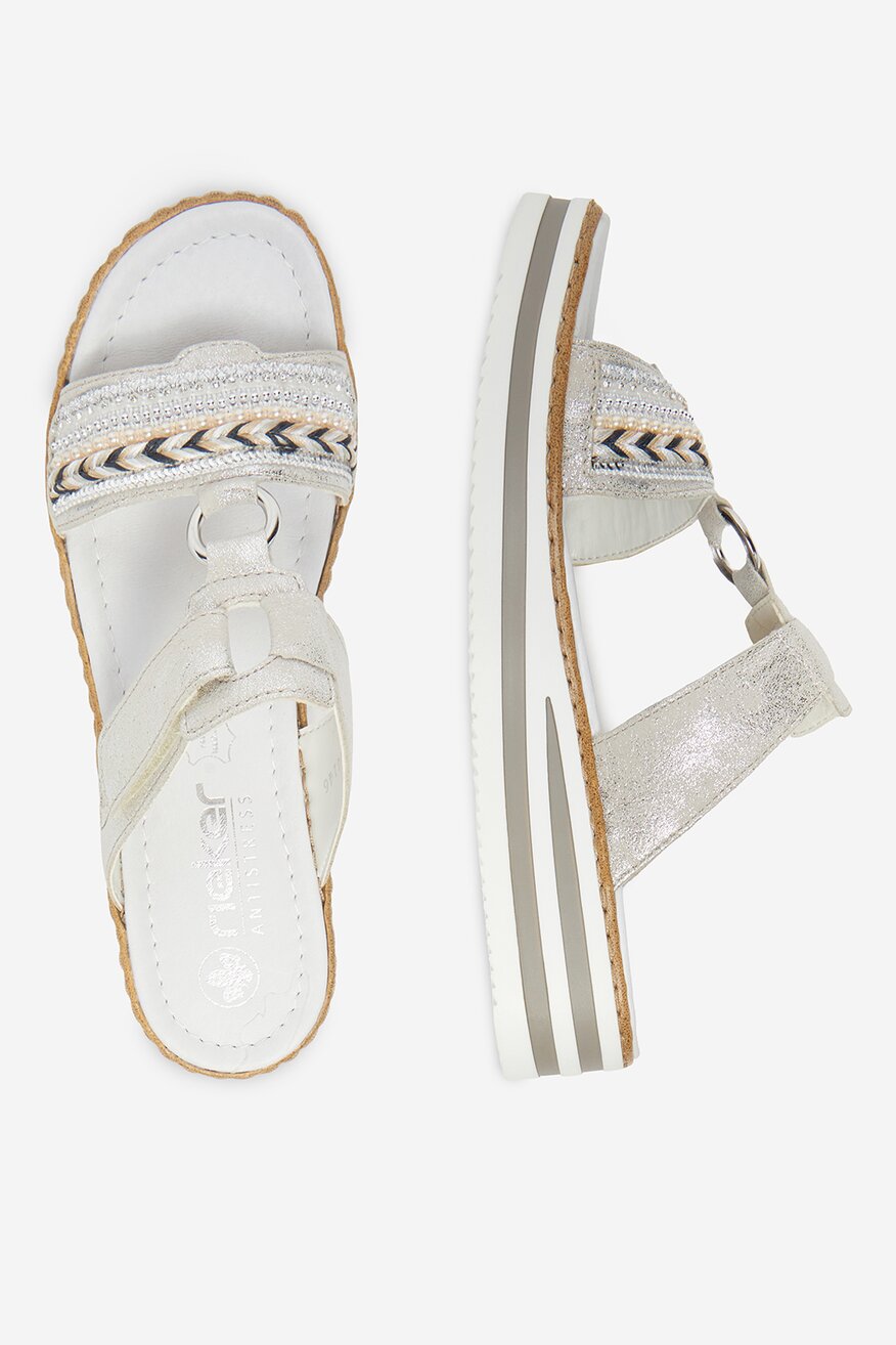 
                Șlapi Rieker ARGINTIU - 2230078412087