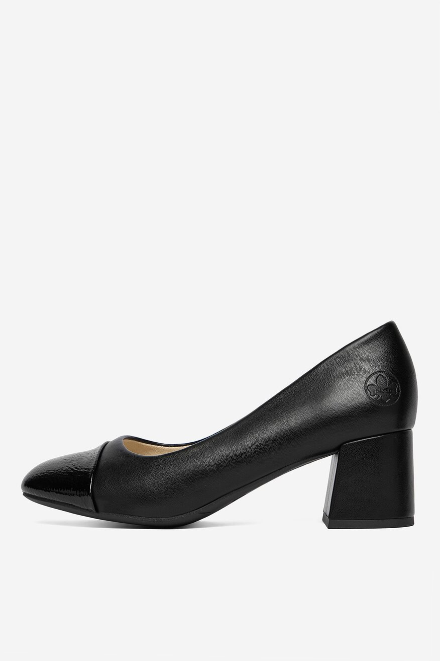 
                Елегантни обувки Rieker ЧЕРЕН - 2230092745642