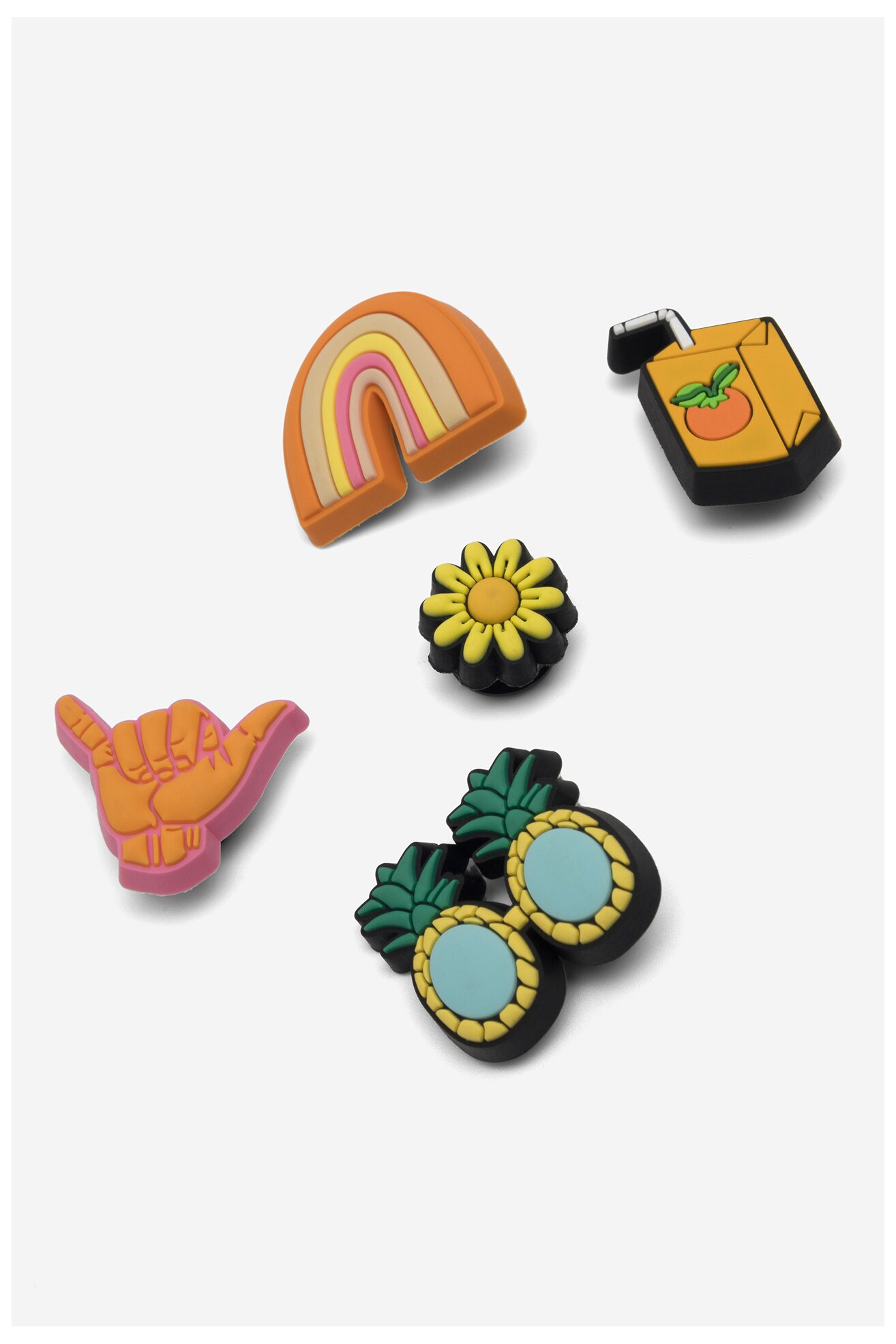 Ozdoba do butów Crocs 10011405 SUSHINE IS FINE 5 PACK MIX