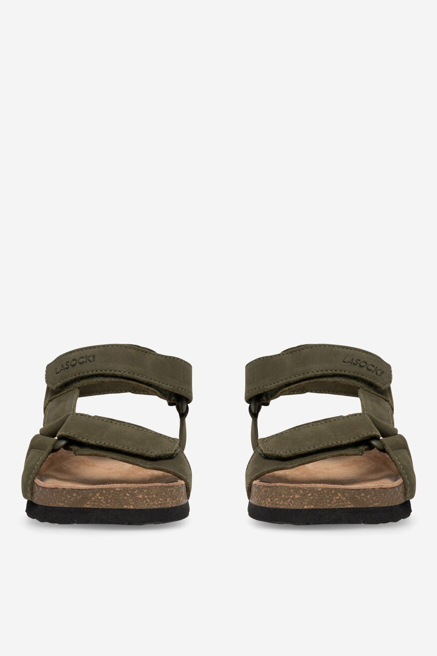 
                Lasocki Young - Sandały skórzane na rzepy - 5905588555018