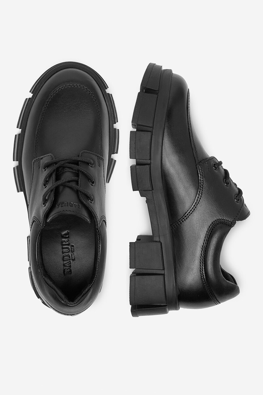Badura - Półbuty skórzane - 5906751267974