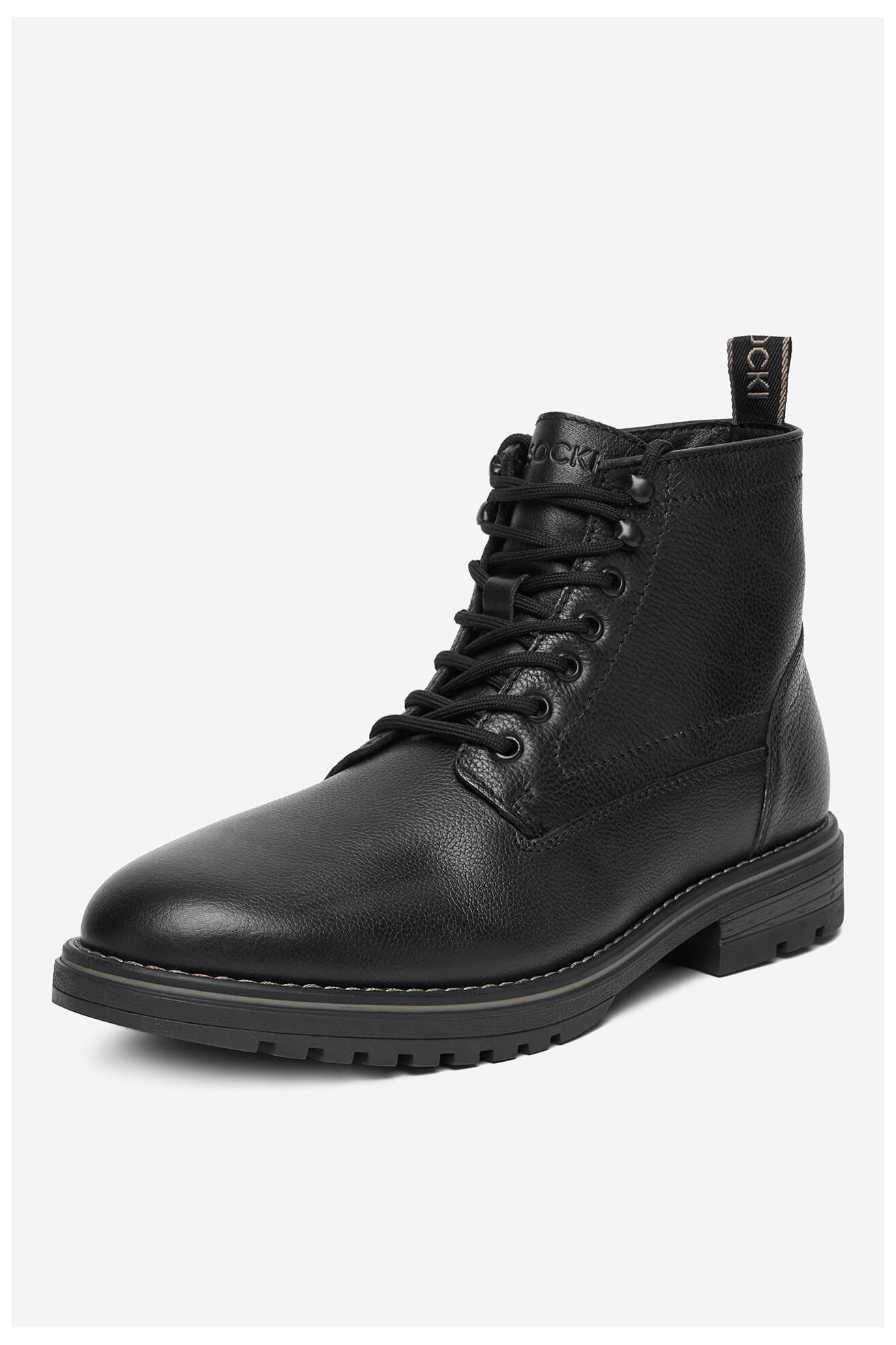 Šněrovací vyšší obuv Lasocki CEO-CAMARO-04 MI24 ČERNÁ