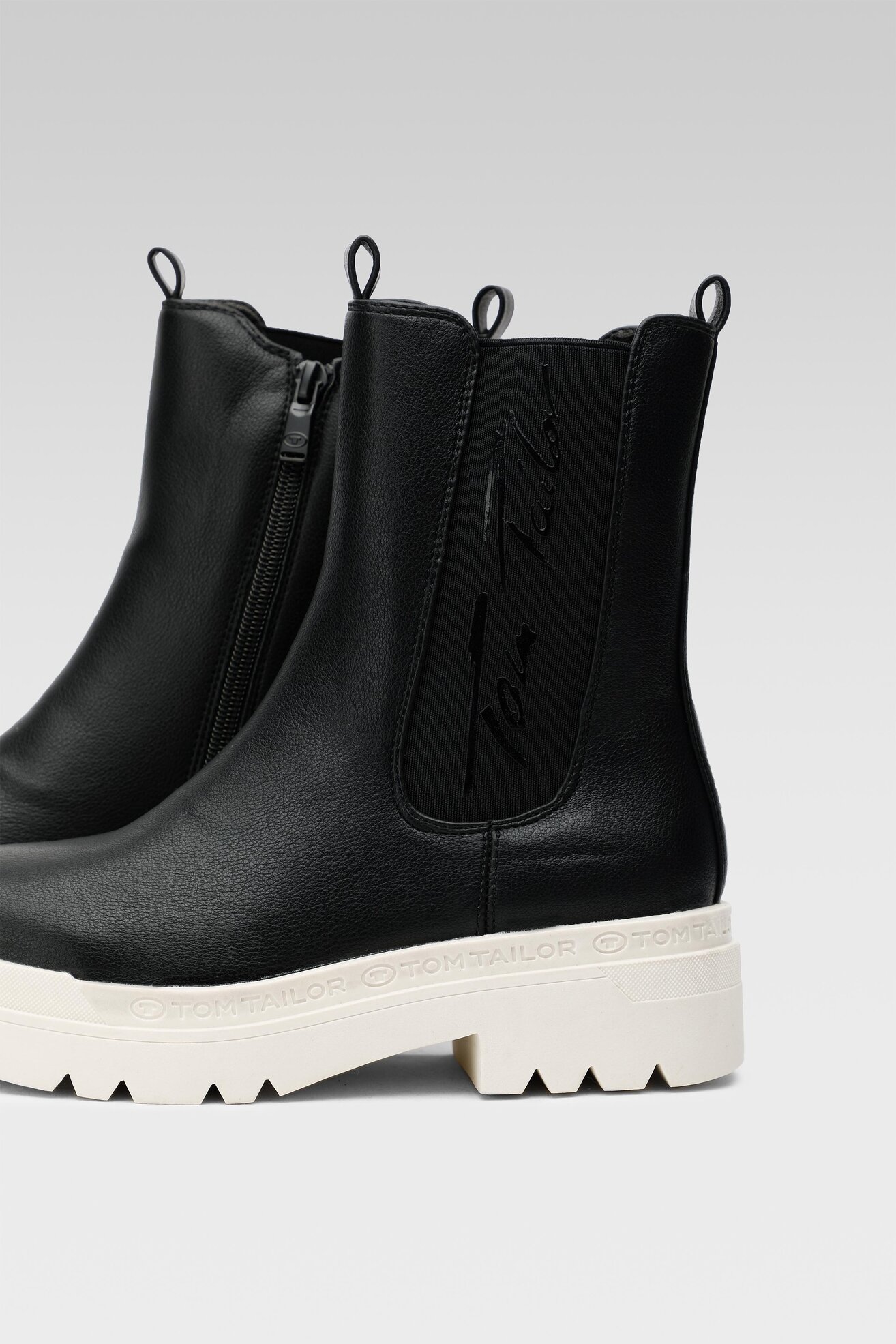 Botki Tom Tailor 4294004 Czarny