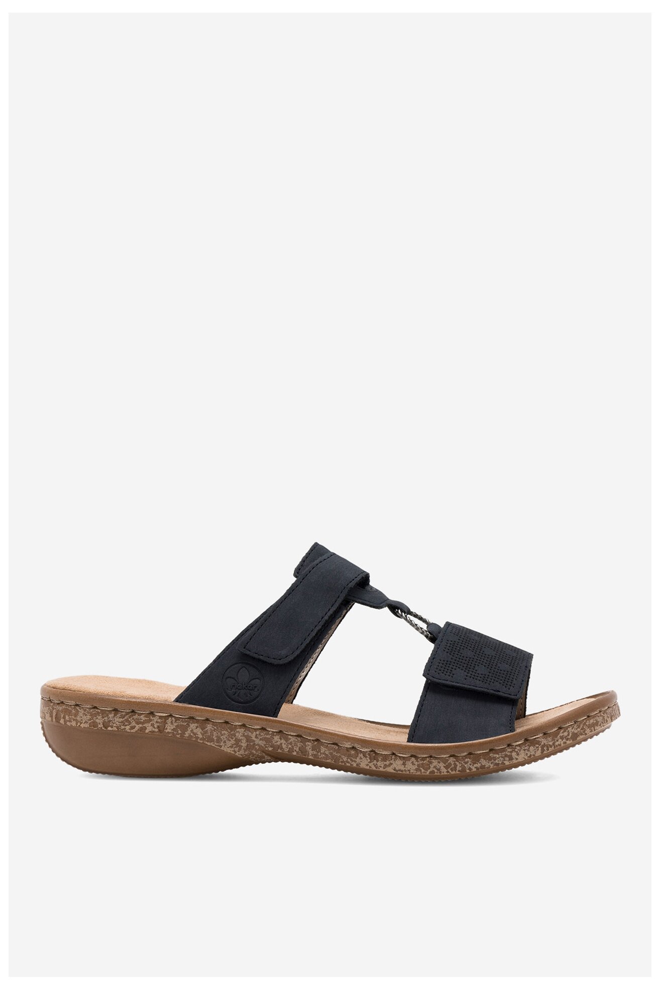 Klapki Rieker 62885-14 Niebieski