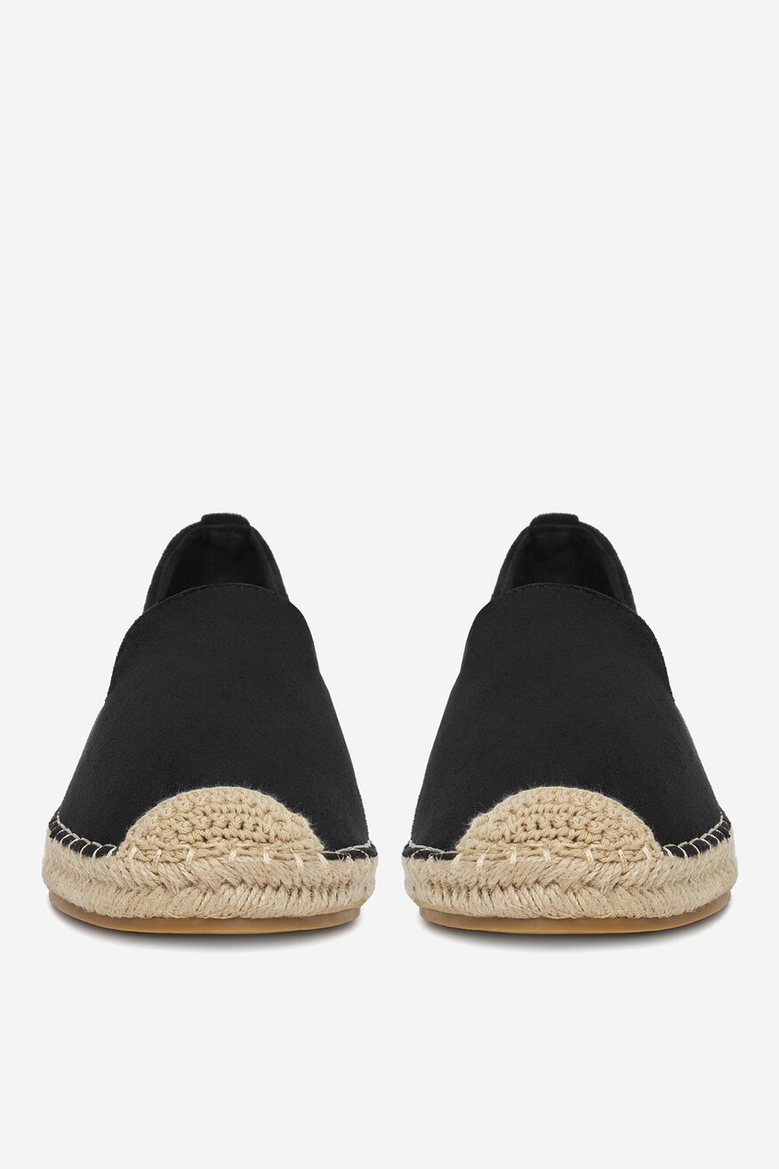 Espadrile DeeZee NEGRU - 5904410850031