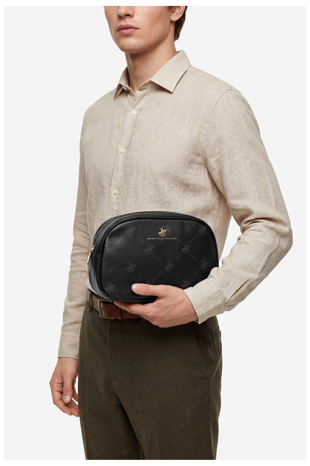 Kosmetyczka Beverly Hills Polo Club CEO-BHPC-U1-015-SS26 Czarny