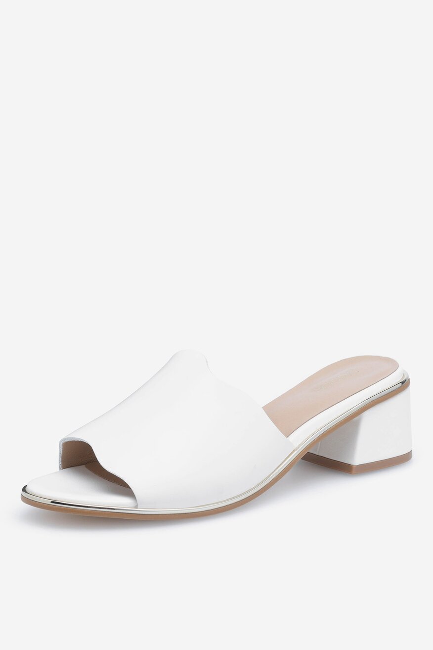 
                Lasocki - Klapki skórzane - 5905588569831