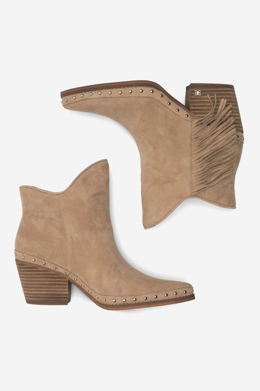 Kotníková obuv SAM EDELMAN KRÉMOVÁ - 2230042242733