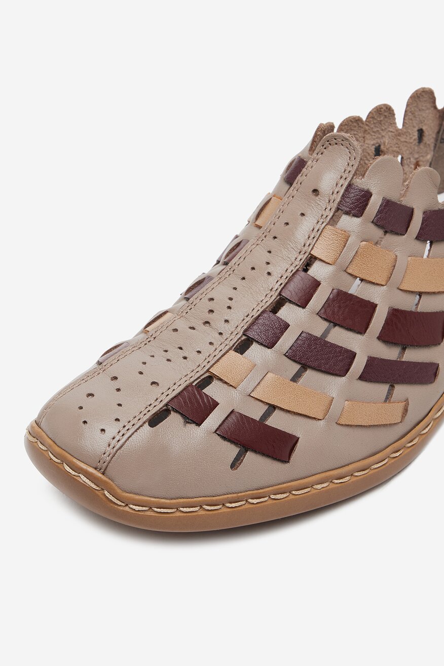 
                Rieker - Sandały skórzane - 2230078394024