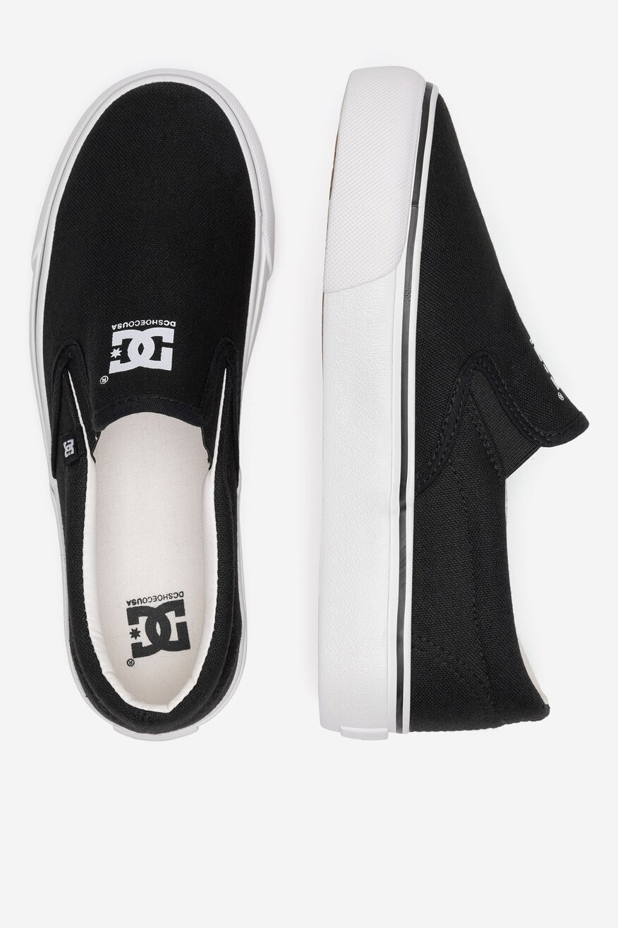 Plátěná obuv DC Shoes ČERNÁ - 5903698019611