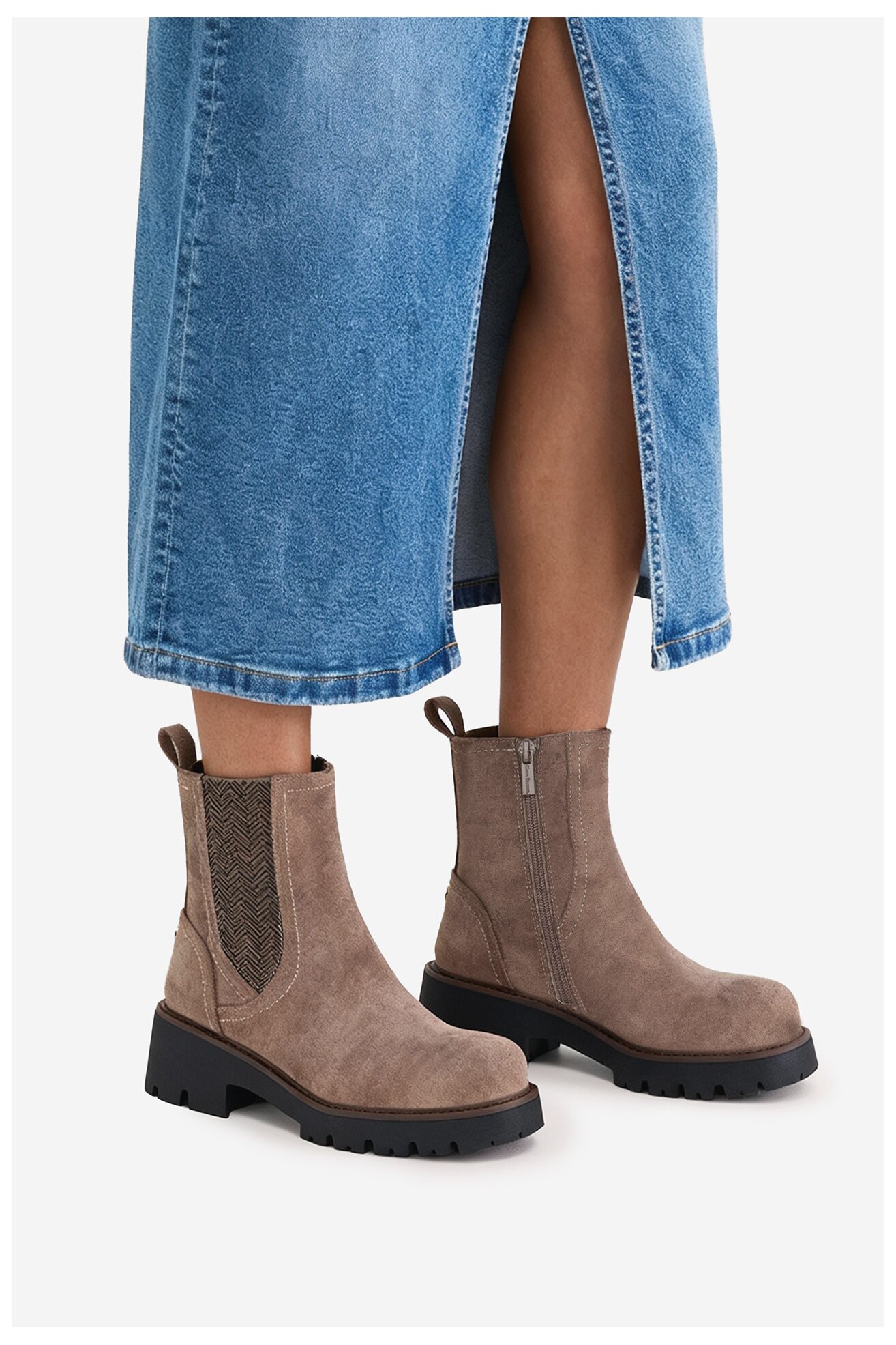 Botki Clara Barson CEO-WS6381-01 Beżowy