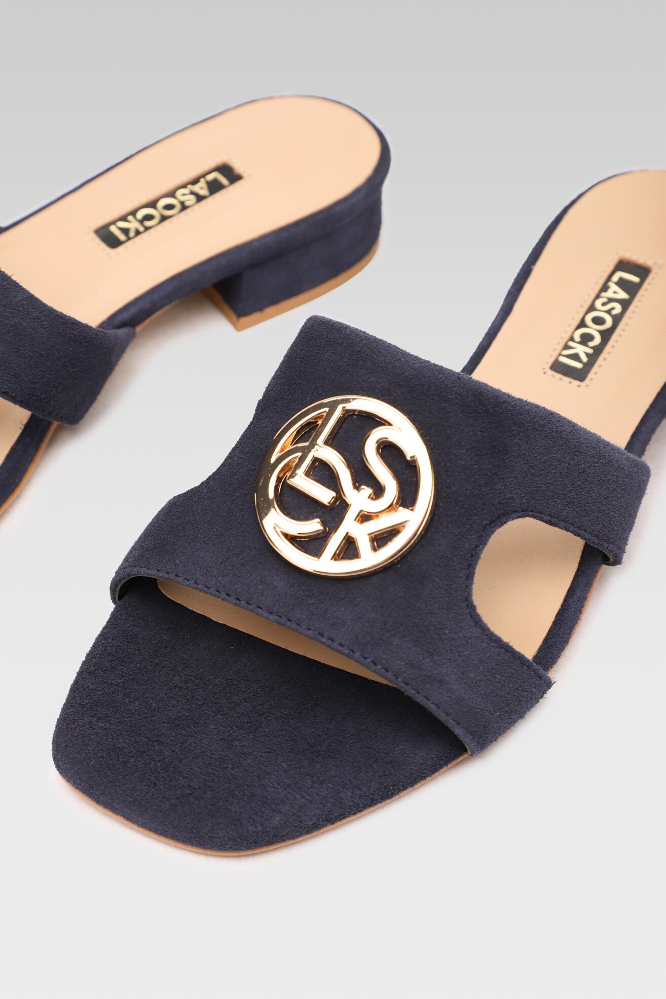 Klapki Lasocki 1871-02 Granatowy