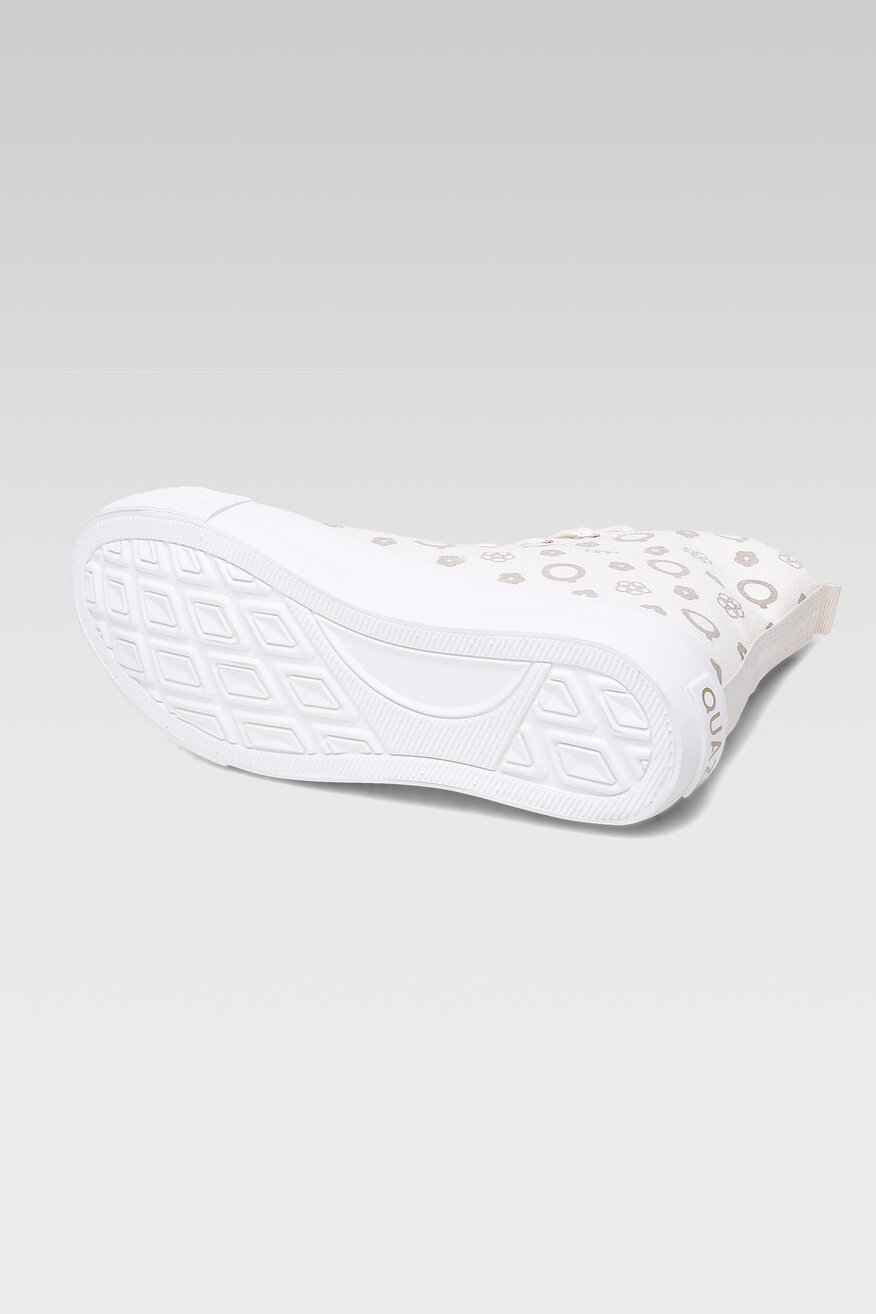 
                Quazi - Trampki pastelowe białe - 5904248579494