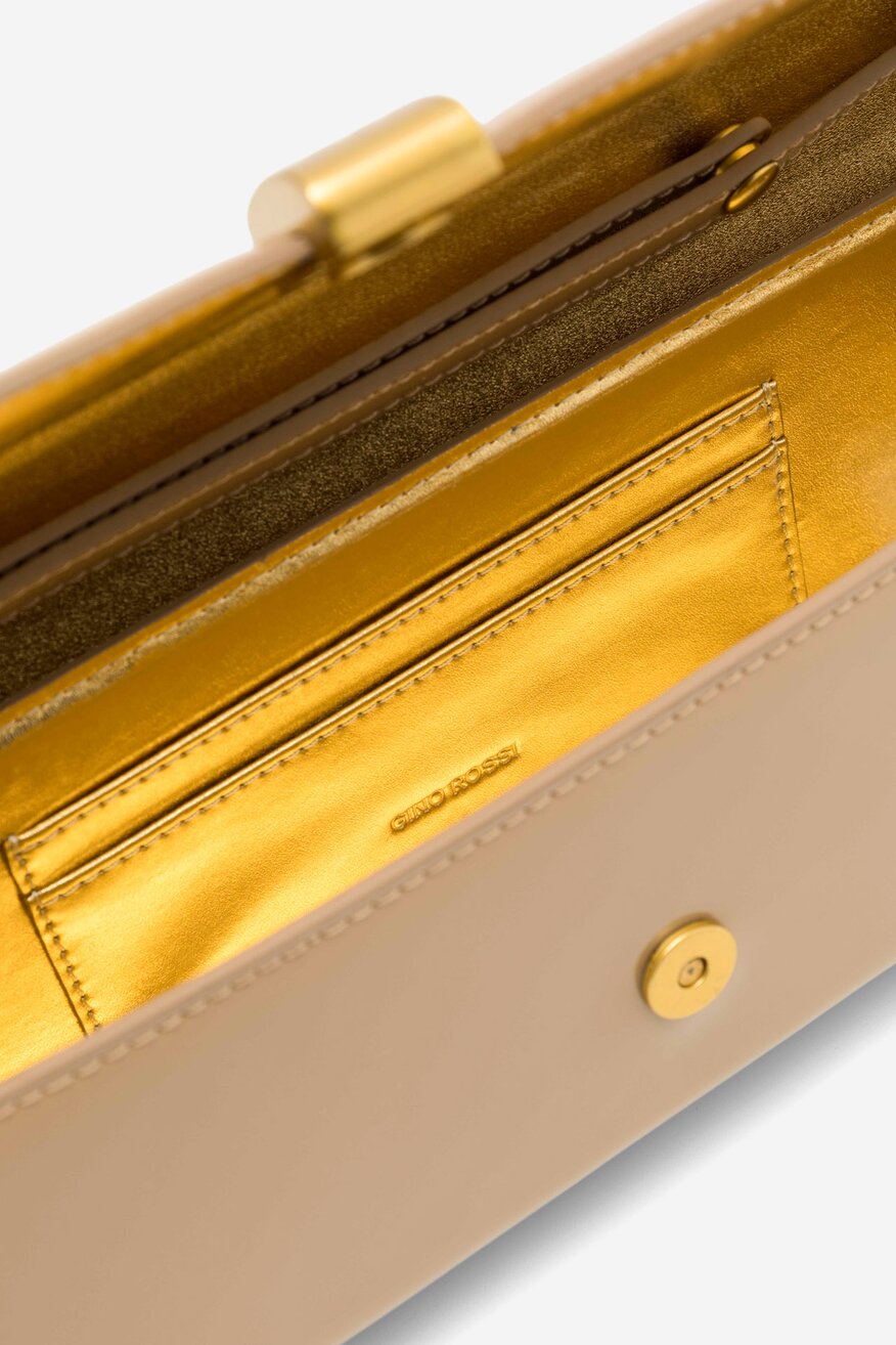 
                Gino Rossi - Mała torebka skórzana bagietka - 5905588624028