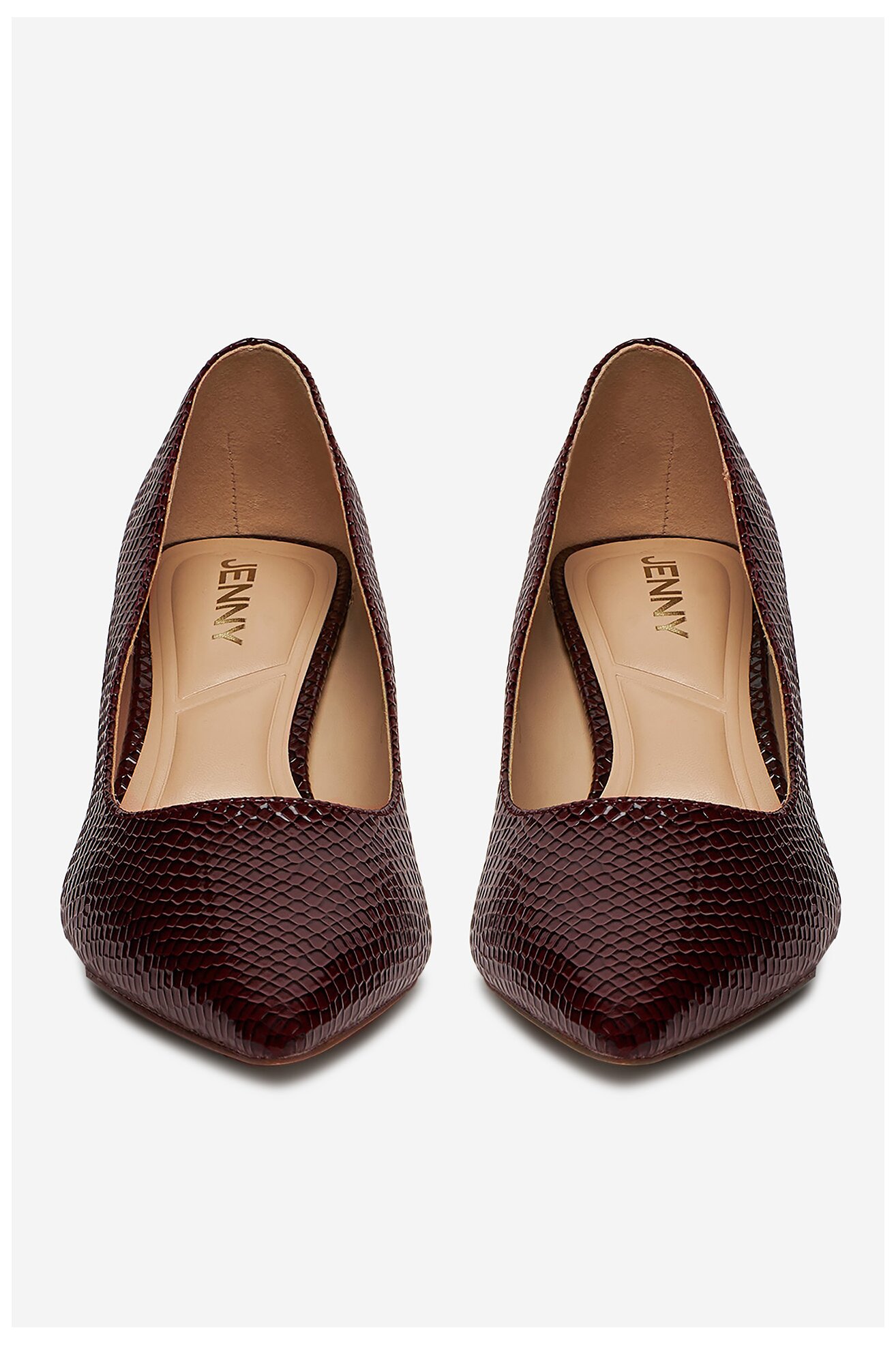 Туфлі-Човники Jenny CEO-CD24-212-1 БОРДОВИЙ